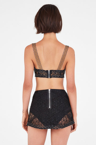 oasis black sequin top