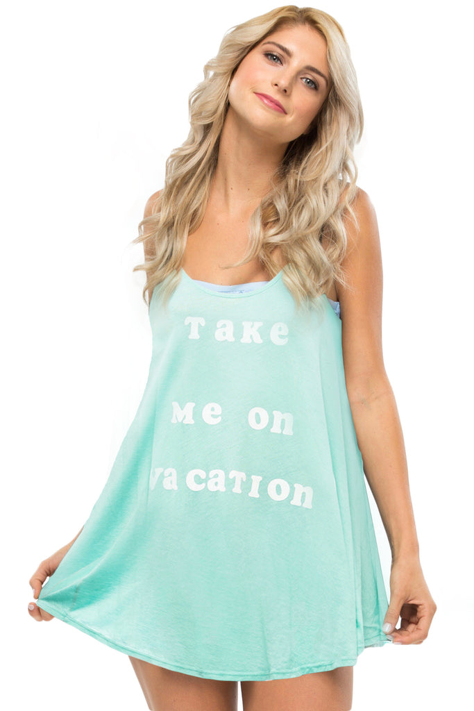 Take Me On Vacation Tank