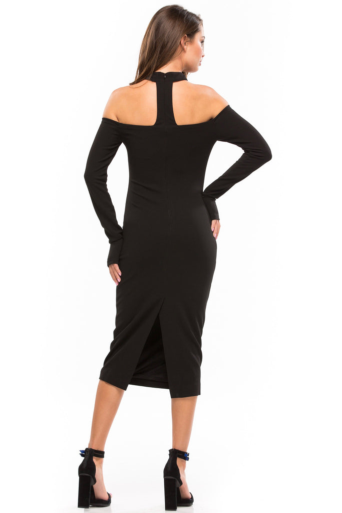 asilio black dress Asilio Dark Nights Strapless Dress