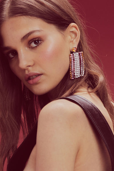 Bianca Crystal Earrings - Sugarillashop.com