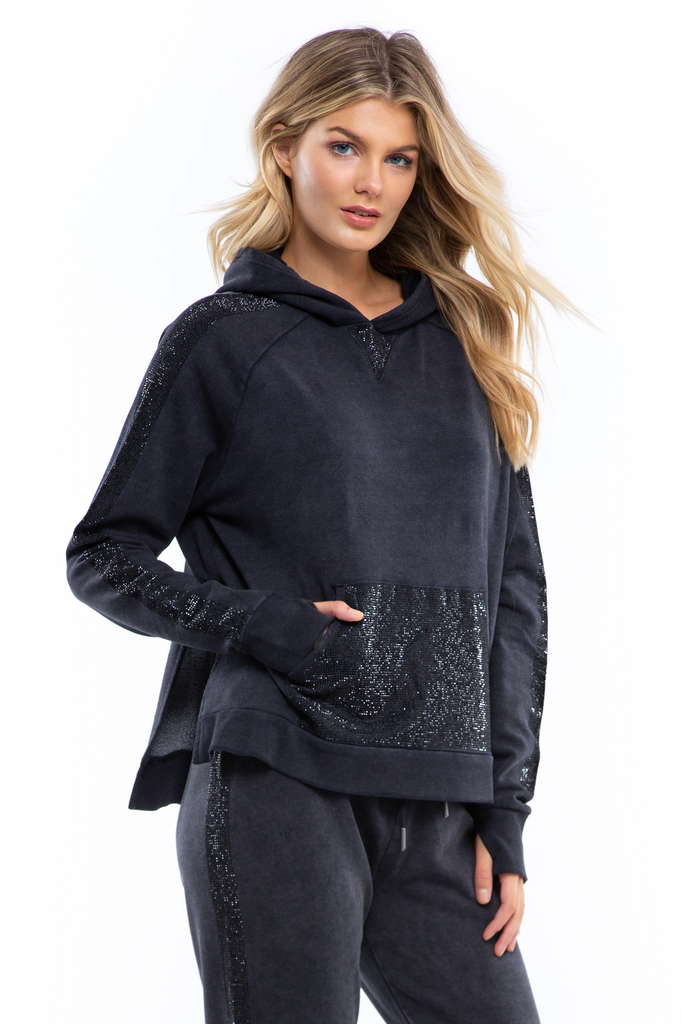 Blinged Out Pullover Hoodie