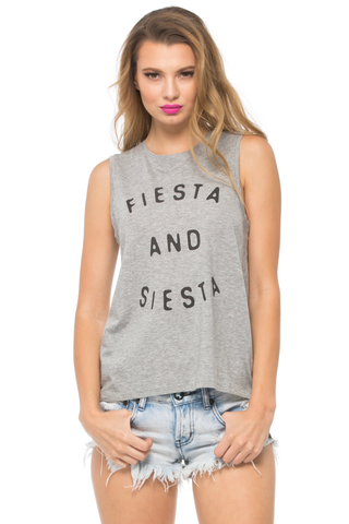 Fiesta and Siesta Whitney Muscle Tee