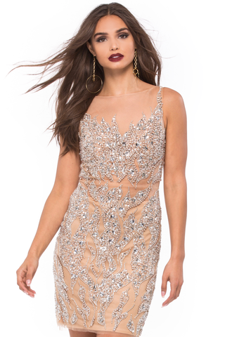 Blush Crystal Dress